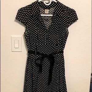 Black & White Polka Dot Dress